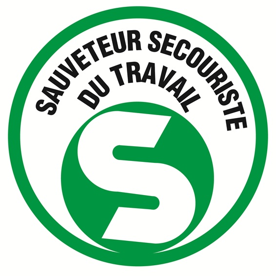 Logo sauveteur secouriste du travail